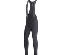 Gore Wear Hommes Thermo Cuissard à Bretelles matelassé, C3, L, Noir