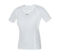 GORE WEAR M Femme Sous-maillot à manches courtes GORE WINDSTOPPER, 38, Gris clair/Blanc