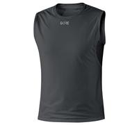 T-shirt sans manches Gore Wear Windstopper Base Layer noir - XXL