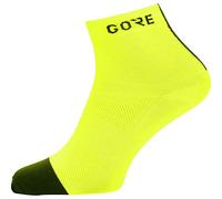 GORE WEAR M Unisexe Chaussettes, Taille: 44-46, Couleur: Jaune fluo/Noir