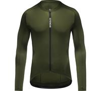 Gore Wear Maillot Manches Longues Spinshift utility green Homme Kaki - Maillots manches longues de cyclistes hommes S