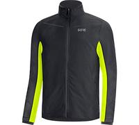 Gore Wear R3 Gore-TEX INFINIUM Partial Veste Jackets Homme, Noir/néon Jaune, S