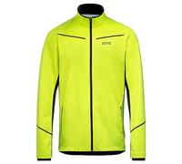 GORE WEAR R3 Homme Veste Partial GORE-TEX INFINIUM, S, Jaune fluo/Noir
