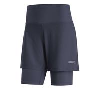 Gore Wear R5 2In1 Short Femme Gris - Shorts 2 en 1 de running femmes 34
