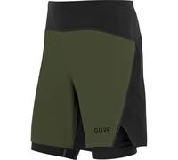 Gore Wear R7 2in1 Short Homme - Shorts 2 en 1 de running hommes XL