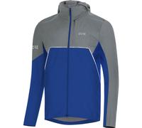 Gore Wear R7 Partial Gore-Tex Infinium Hooded Jacket Homme Bleu S