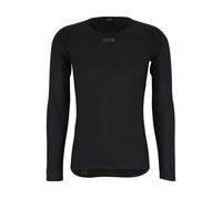GORE Wear Shirt à Manches Longues M GORE WINDSTOPPER Base Layer Thermo noir