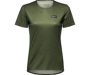 GORE WEAR T-shirt Contest Daily pour femme, 42, Vert foncé