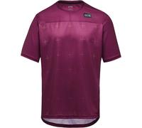 Gore Wear TrailKPR Daily Maillot Homme Homme Violet - Maillots manches courtes de cyclistes hommes S
