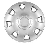 Gorecki 2211121 Jeu d'Enjoliveur de Roue Radius 14 Pouces, couleur argent
