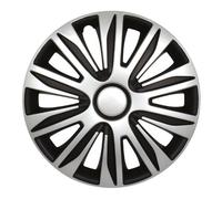 enjoliveurs Nardo 16 pouces ABS argent / noir ensemble de 4