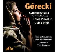 Gorecki : Symphonie N° 3-3 Pièces en Style Ancien. Simonov