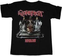 Gorefest Mindloss 1991 Death Pestilence Thrower Asphyx Mens T-Shirt Graphic Unisex Tee Shirt Black S