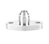 Goregri Ensemble de bride de vidange 8AN de retour d'huile Turbo, ajustement de 1,5po pour Garrett GT15 GT17 IHI RHF4 TD04