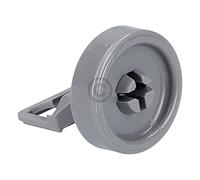 Gorenje 700391 Roulette pour panier inférieur de lave-vaisselle Asko Atag Etna Pelgrim UPO ESI600 GS66260X IM680 MGV6516 RGV65160 GV661 MGV6316 Titanium White Grey Bi Soft Black Titan Stainless etc.