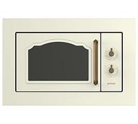 Gorenje BM235CLI Toute la gamme Micro-onde combiné 23L 800W Ivoire - Micro-ondes (Toute la gamme, Micro-onde combiné, 23 L, 800 W, Rotatif, Ivoire)