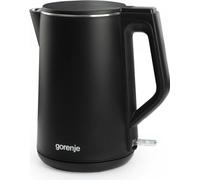 Gorenje | Bouilloire | K15DWBK | Electrique | 2200 W | 1,5 l | Acier inoxydable | Socle pivotant à 360° | Noir