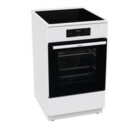 Gorenje Cooker GEIT5C60WPG Hob Type Vitroceramic. Oven Type Electric. White. Width 50 cm. Grilling. 70 L. Depth 59,4 cm