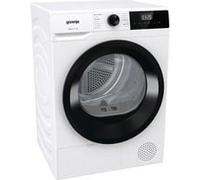 Goreje DHNE83 Sèche-linge/condensation avec pompe à chaleur / 8 kg / 15 programmes/TwinAir/capteur d'humidité/retard de temps/programmes préférés/écran LED/classe d'efficacité