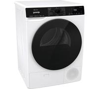 Gorenje DPNA Séchoir à pompe à chaleur, 83 W, capacité de 8 kg, fabriqué en UE, 16 programmes, fonction super hygiénique, séchage naturel, près de 89 min, double air, programme sportif, évacuation de