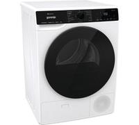 gorenje DPNA83W sèche-linge Pose libre Charge avant 8 kg Noir, Blanc, Sèche-linge pompe à chaleur à condensation , EEC: C