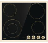 Gorenje EC642CLI Plaque intégrée en céramique noire, ivoire, 1 200 W