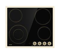 Gorenje EC642CLI Plaque intégrée en céramique noire, ivoire, 1 200 W
