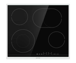 Gorenje ECT 643 BX Plaque de cuisson électrique, 60 cm, double circuit, zone de rôtissage, TouchControl, minuterie, cadre en acier inoxydable, noire