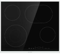 Gorenje ECT 643 BSC Plaque de cuisson électrique / 60 cm/double circuit/zone de rôtissage/TouchControl/Minuterie/Sans cadre/Sans zone de pont
