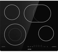 Gorenje ECT643SYB, Noir, Encastrable, Céramique, Vitrocéramique, 4 zones/zones, 4 zones/zones