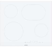Gorenje ECT643WCSC Table de cuisson vitrocéramique encastrable, Touch Control, Stop&Go, 4 zones de cuisson, blanc