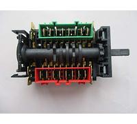 Gorenje Eurel SR111-005 Interrupteur de four d'origine pour four électrique, autonome, convection, capacité multi-fonctions, fonction minuterie, orienté vers l'avant