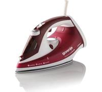 Gorenje | Fer à vapeur | SIH2200RBC | Fer à vapeur | 2200 W | Capacité du réservoir d'eau 280 ml | Vapeur continue 30 g/min | Rouge/Blanc