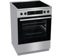 Gorenje GECS6C 70 XPA Cuisiniere electrique avec plaque vitroceramique, 60 cm, 71 litres, ExtraSteam, GentleClose, AirFry, bascule r