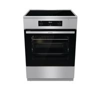 Gorenje GEIT6C60XPG Cuisinière électrique sur pied avec plaque à induction / 60 cm / 71 l/AirFry/Sécurité enfant/GentleClose/AquaClean/BridgeZone/PowerBoost/acier inoxydable