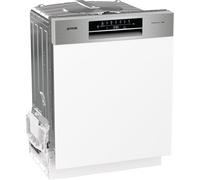 Gorenje GI642E90 Teilintegrierter Geschirrspüler, 60 cm breit, 13 Maßgedecke, TouchControl, 3 in 1 Funktion, ECO Programm, Edelstahl