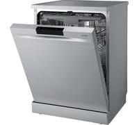Gorenje GS 620 C10S Lave-vaisselle autoportant, 60 cm, 14 couverts, 3 paniers, 5 programmes, moteur Inverter PowerDrive, SpeedWash, TotalDry, protection complète contre les débordements, gris
