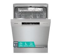 Gorenje GS642E90X Lave-vaisselle sur pied (60 cm, 13 couvertures, total AquaStop, protection complète contre les débordements, programme d'hygiène, fonction SpeedWash, autonettoyant, panier à couverts