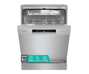 Gorenje GS642E90X Lave-vaisselle sur pied (60 cm, 13 couvertures, total AquaStop, protection complète contre les débordements, programme d'hygiène, fonction SpeedWash, autonettoyant, panier à couverts