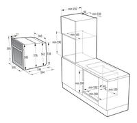 Gorenje JUMP SET PYRO/I set d'appareils de cuisine Plaque avec zone à induction Four électrique