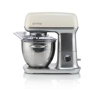 Gorenje MMC 1000 RL Robot de cuisine, 7 vitesses, bol de 4,5 litres, puissance du moteur 1000 W, mélange 3D, SuperSilent, EasyClean, protection contre la surchauffe, régulation de la vitesse