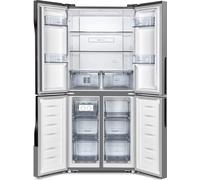 Gorenje NRM8182MX - Multi-porte - Acier inoxydable - NoFrost Plus - Convert FreshZone - FastFreeze - InverterCompressor - KitchenFit - Capacité totale de 427 litres