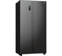 Gorenje NRR 9185 DABXL Side by Side Réfrigérateur congélateur Classe d'efficacité énergétique D Convert Active, No Frost Plus, refroidissement Multi Flow, Fast Freeze, écran LED, compresseur inverter
