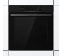 Gorenje Oven BOS6737E06B 77 L. Four multisystème oven. Émail EcoClean. Commandes mécaniques. Fonction vapeur. Hauteur : 59,5 cm. Largeur : 59,5 cm. Largeur : 59,5 cm. Noir de jais