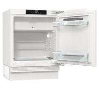 Gorenje RBIU609EA1 Unterbau-Kühlschrank, Nischenhöhe: 82cm, 121L, Festtürtechnik, LED Display, weiß