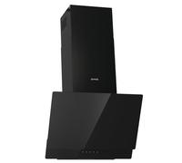 Gorenje WHI 649 EB EEK: B Kopffreihaube, 60cm breit, AB-/Umluft, LED-Streifen, Schwarz