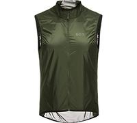 Gilet Gore Wear Ambient GORE-TEX INFINIUM™ vert olive foncé noir - S