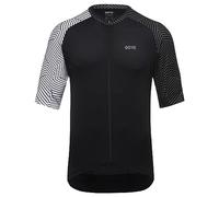 Maillot manches courtes gore wear c5 optiline noir blanc