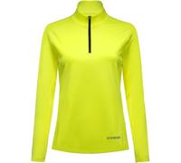 GOREWEAR Everyday Mid T-Shirt 1/4 Zip Femme, T-Shirt Polyvalent de Couche Intermédiaire pour Temps Frais, Coupe Confortable
