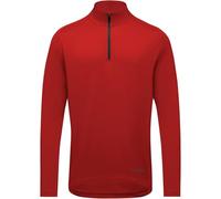 GOREWEAR Everyday Mid T-Shirt 1/4 Zip Homme, T-Shirt Polyvalent de Couche Intermédiaire pour Temps Frais, Coupe Confortable